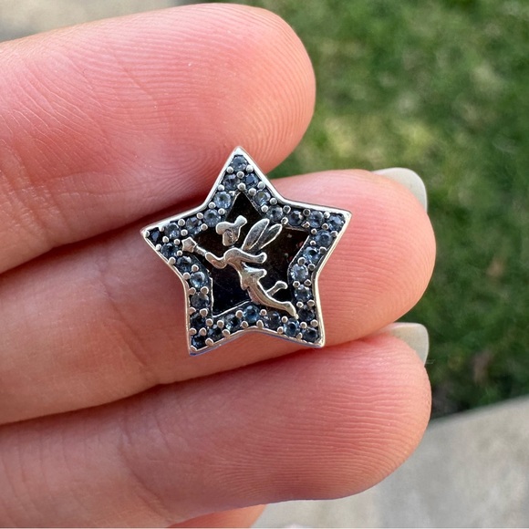 NWOT Tinkerbell Disney x Pandora FIT Silver Charm - Picture 2 of 6